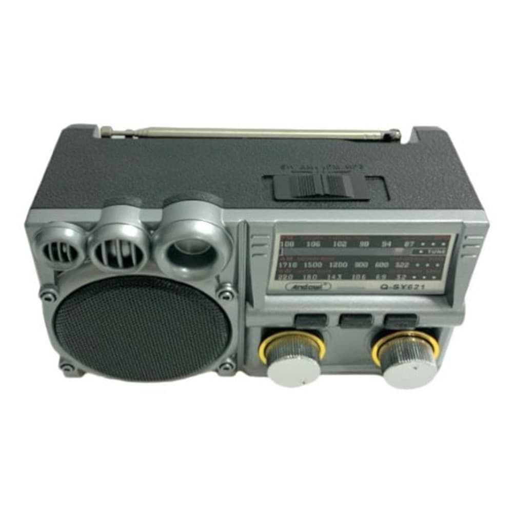 RADIO PORTATILE MULTIFUNZIONE RETRÒ A BATTERIA BANDE FM AM SW ANALOGICA Q-SY621 in Radio Trade Shop italia - Napoli, commercioVirtuoso.it