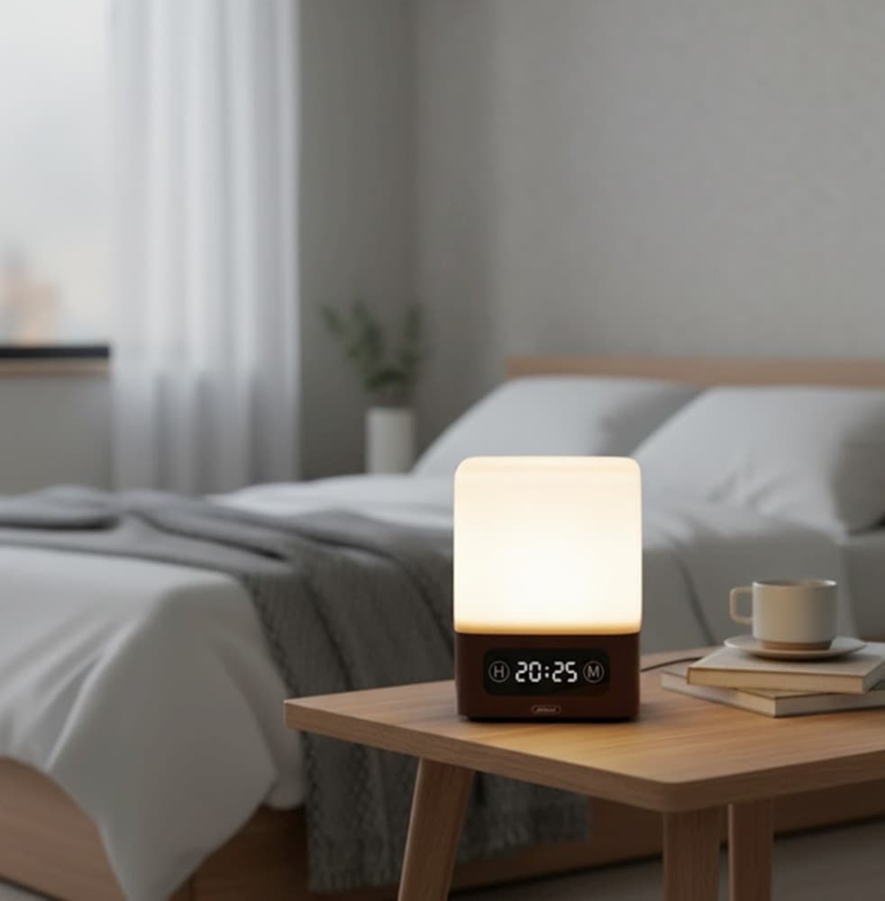 LAMPADA DA TAVOLO A LED CON LUCE NOTTURNA DISPLAY DESIGN ELEGANTE MODERNO Q-LED314 in Lampade da tavolo e abat-jour Trade Shop italia - Napoli, commercioVirtuoso.it