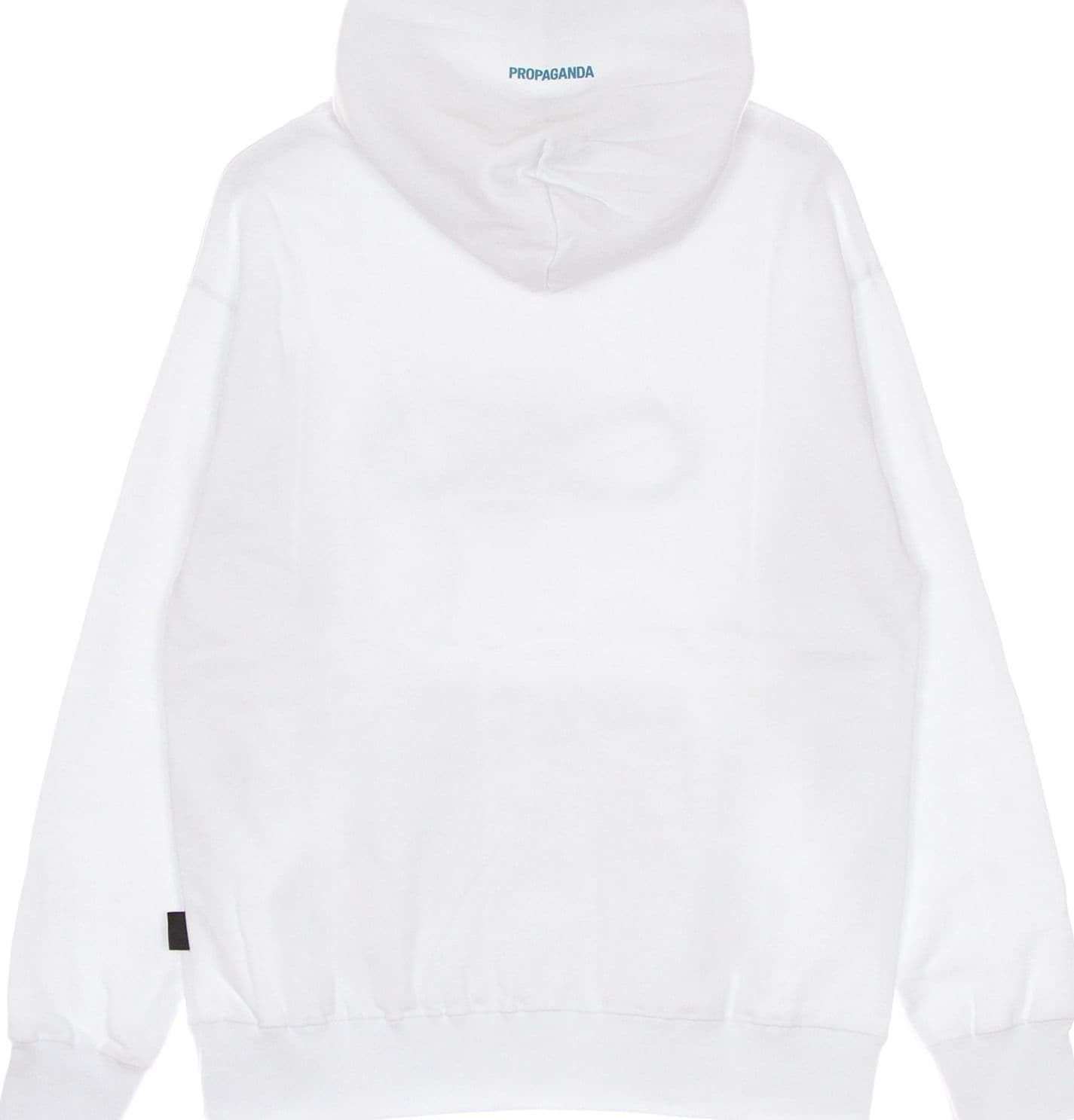 PROPAGANDA Felpa Cappuccio Uomo Logo Water Hoodie White da uomo in Felpe con cappuccio Drestige - Casamassima, commercioVirtuoso.it