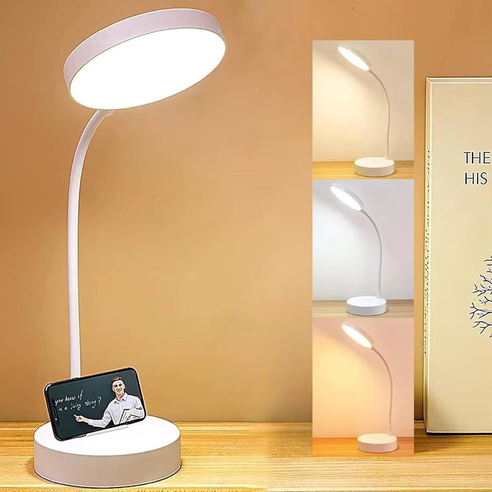 LAMPADA DA SCRIVANIA LUCE NOTTURNA TAVOLO A LED RICARICABILE BRACCIO FLESSIBILE Q-LED529 in Lampade da lavoro Trade Shop italia - Napoli, commercioVirtuoso.it