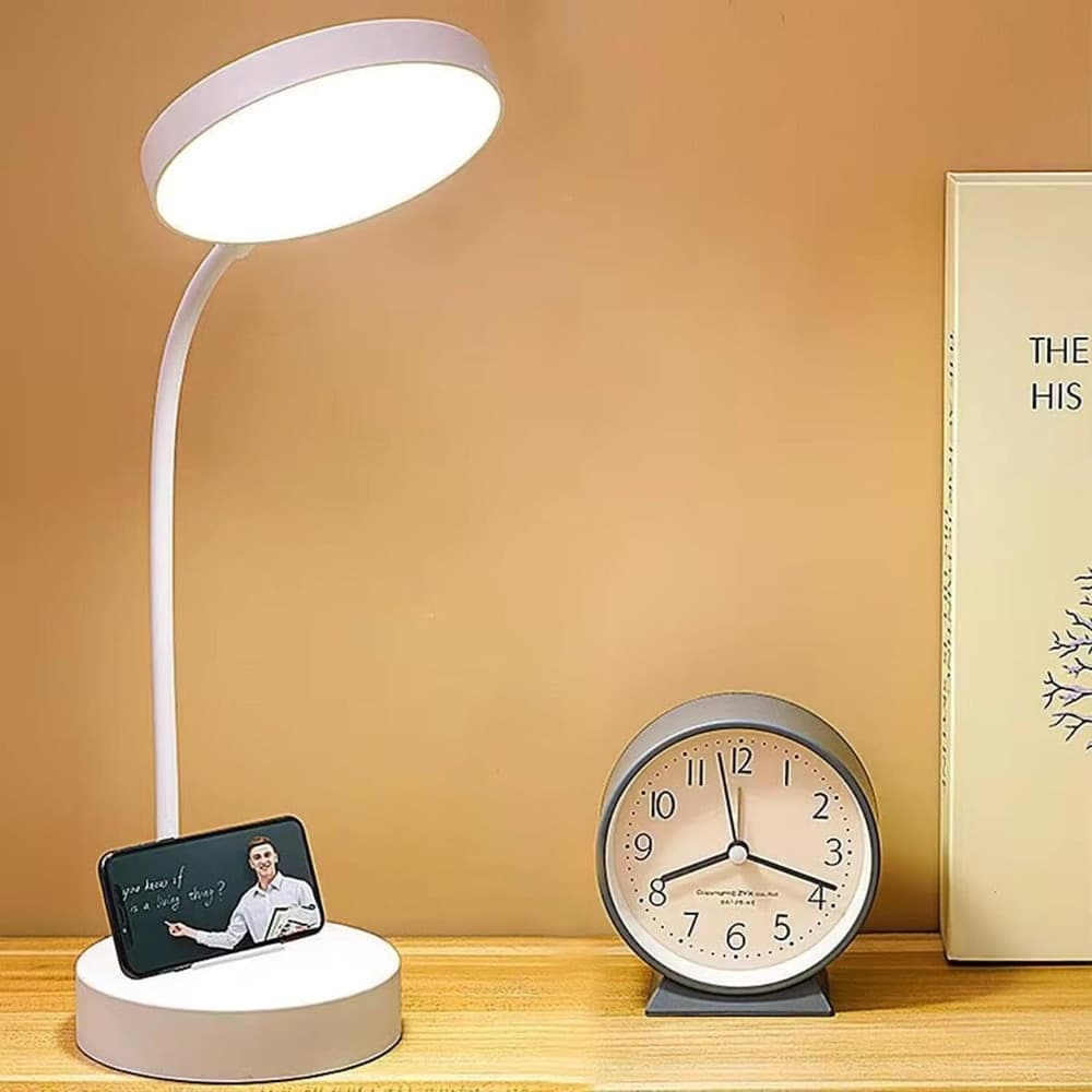 LAMPADA DA SCRIVANIA LUCE NOTTURNA TAVOLO A LED RICARICABILE BRACCIO FLESSIBILE Q-LED529 in Lampade da lavoro Trade Shop italia - Napoli, commercioVirtuoso.it