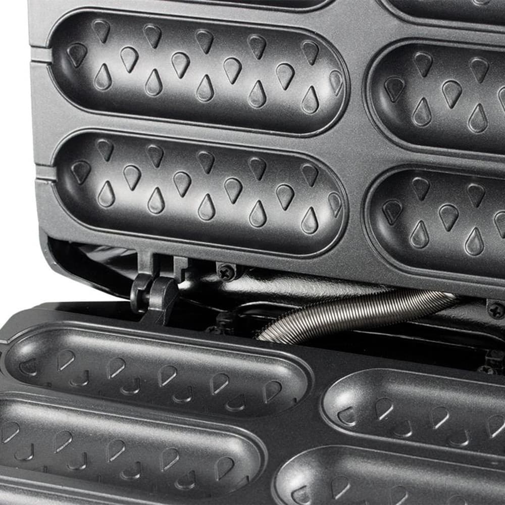 PIASTRA ELETTRICA ANTIADERENTE MULTIFUNZIONE 750W CALORE UNIFORME PER CORN DOG HOT DOG in Bistecchiere Trade Shop italia - Napoli, commercioVirtuoso.it