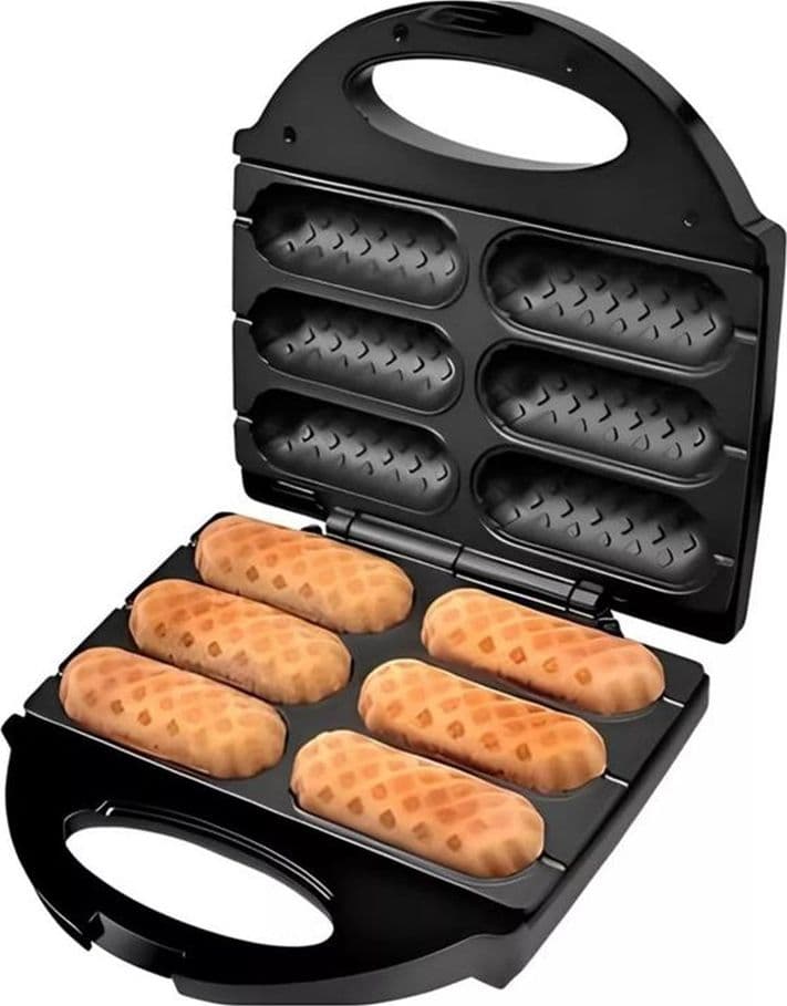 PIASTRA ELETTRICA ANTIADERENTE MULTIFUNZIONE 750W CALORE UNIFORME PER CORN DOG HOT DOG in Bistecchiere Trade Shop italia - Napoli, commercioVirtuoso.it