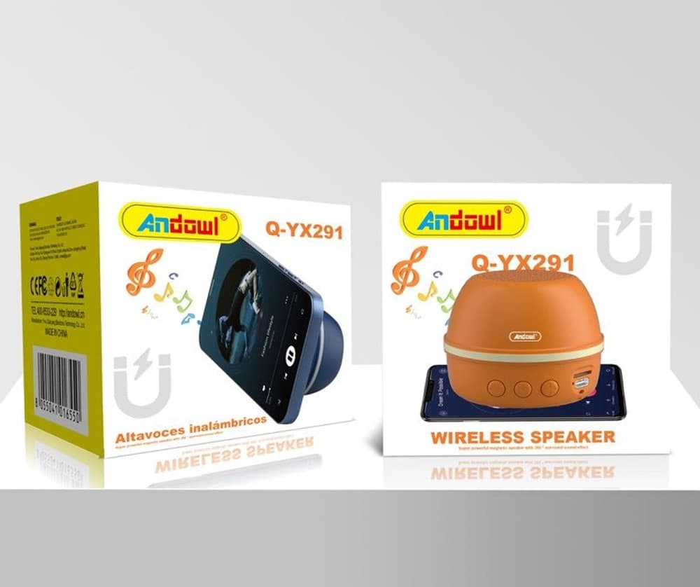 ALTOPARLANTE BLUETOOTH WIRELESS SENZA FILI MAGNETICO MULTIFUNZIONE PORTATILE Q-YX291 in Casse portatili Bluetooth Trade Shop italia - Napoli, commercioVirtuoso.it