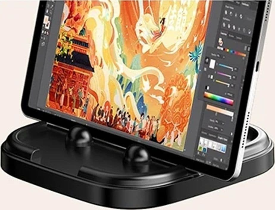 SUPPORTO DA TAVOLO PER TELEFONI CELLULARI TABLET CON CLIP ROTAZIONE REGOLABILE Q-ZJ020 in Supporti Trade Shop italia - Napoli, commercioVirtuoso.it