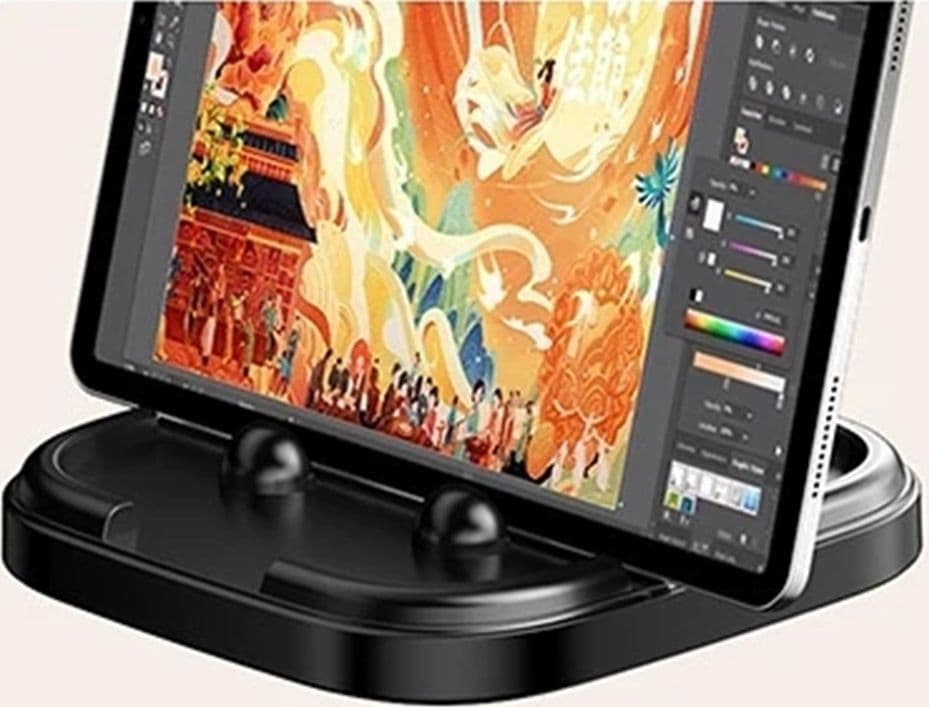 SUPPORTO DA TAVOLO PER TELEFONI CELLULARI TABLET CON CLIP ROTAZIONE REGOLABILE Q-ZJ020 in Supporti Trade Shop italia - Napoli, commercioVirtuoso.it