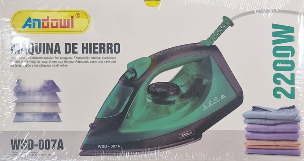 FERRO DA STIRO ELETTRICO A VAPORE WSD-007A 2200 W SERBATOIO DA 240 ML PIASTRA ANTIADERENTE in Ferri a vapore Trade Shop italia - Napoli, commercioVirtuoso.it