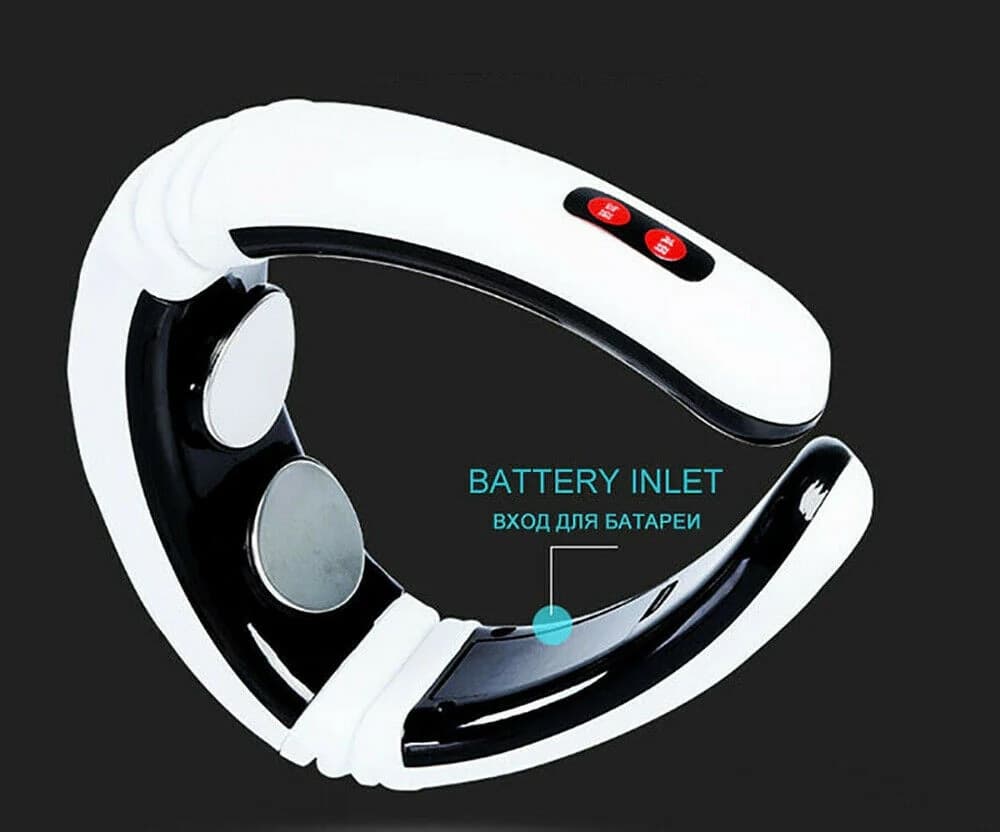 MASSAGGIATORE CON IMPULSI ELETTRICI MULTIFREQUENZA SOLLIEVO DOLORE CERVICALE SCHIENA COLLO in Massaggiatori cervicali e da collo Trade Shop italia - Napoli, commercioVirtuoso.it