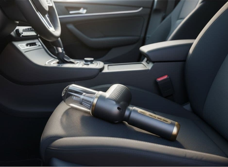 ASPIRAPOLVERE ELETTRICO PORTATILE ERGONOMICO PER PULIZIA AUTO CON FILTRO RIMOVIBILE Q-XC500 in Aspirabriciole e aspirapolvere portatili Trade Shop italia - Napoli, commercioVirtuoso.it