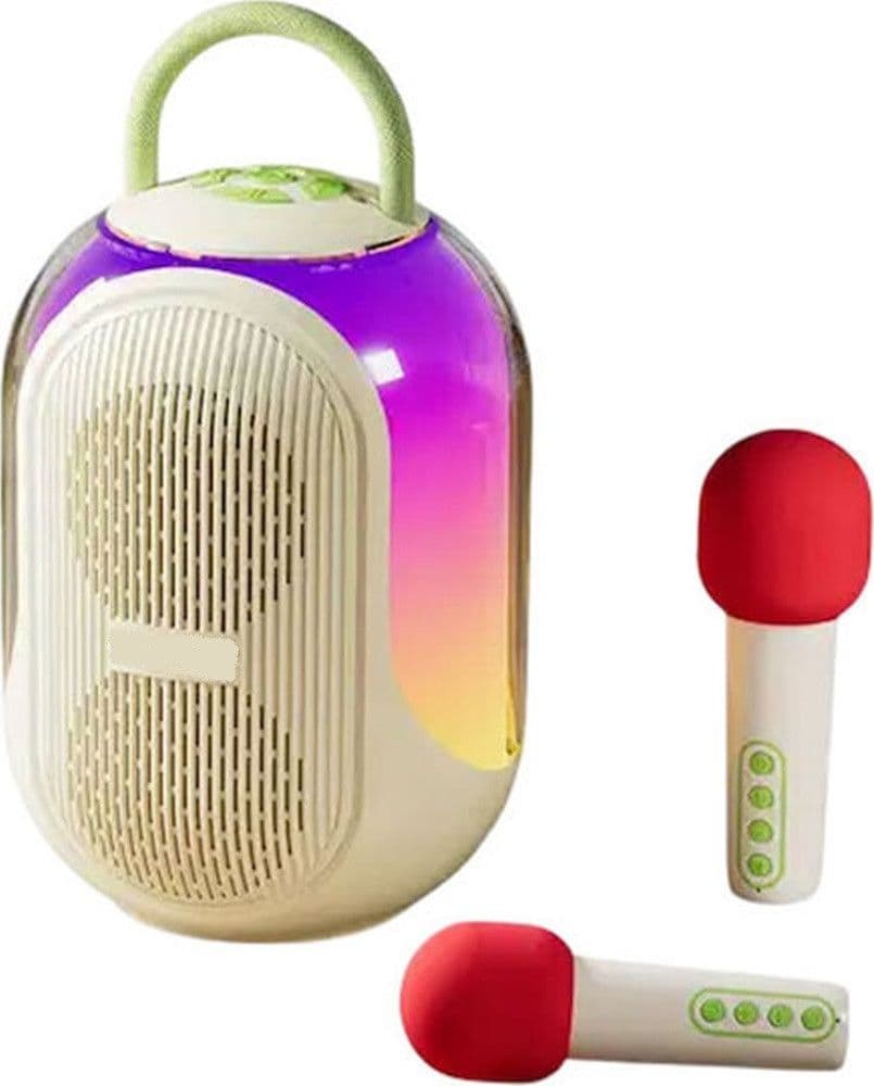 ALTOPARLANTE KARAOKE BLUETOOTH WIRELESS PORTATILE CON MICROFONI EFFETTI LUCE RGB Q-YX133 in Console Karaoke Trade Shop italia - Napoli, commercioVirtuoso.it