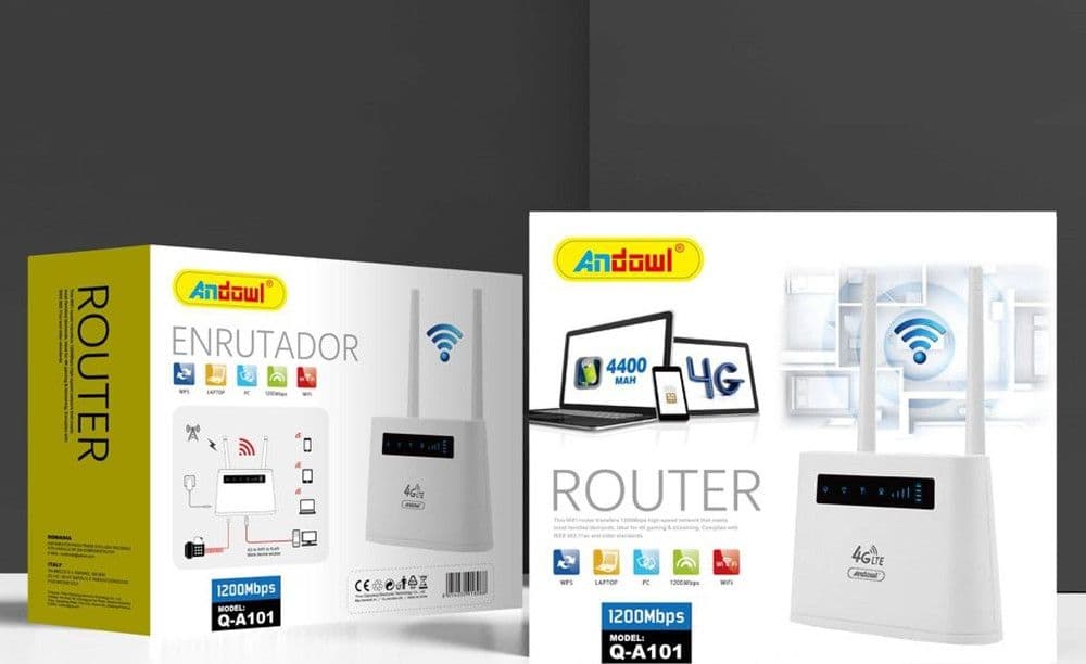 ROUTER WI-FI 5 WIRELESS 4G LTE VELOCITÀ 1200MBPS BATTERIA DA 4400 MAH PORTATILE Q-A101 in prodotto Trade Shop italia - Napoli, commercioVirtuoso.it