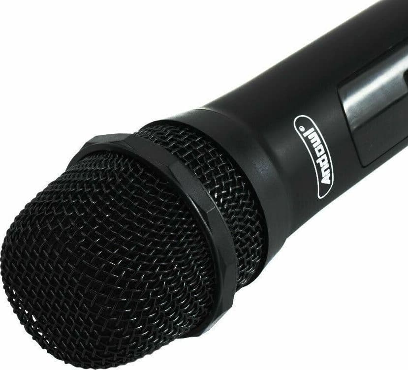 MICROFONO VOCALE KARAOKE PORTATILE RICEVITORE WIRELESS PROFESSIONALE RICARICA USB Q-MIC555 in Set di microfoni Trade Shop italia - Napoli, commercioVirtuoso.it