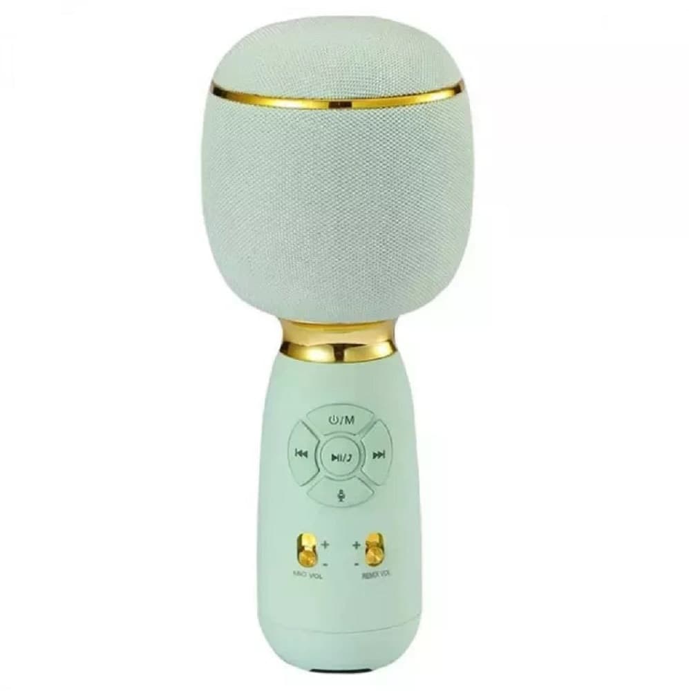 MICROFONO ALTOPARLANTE WIRELESS BT PORTATILE 4 IN 1 PER KARAOKE EFFETTI VOCALI Q-MC1885 in Console Karaoke Trade Shop italia - Napoli, commercioVirtuoso.it