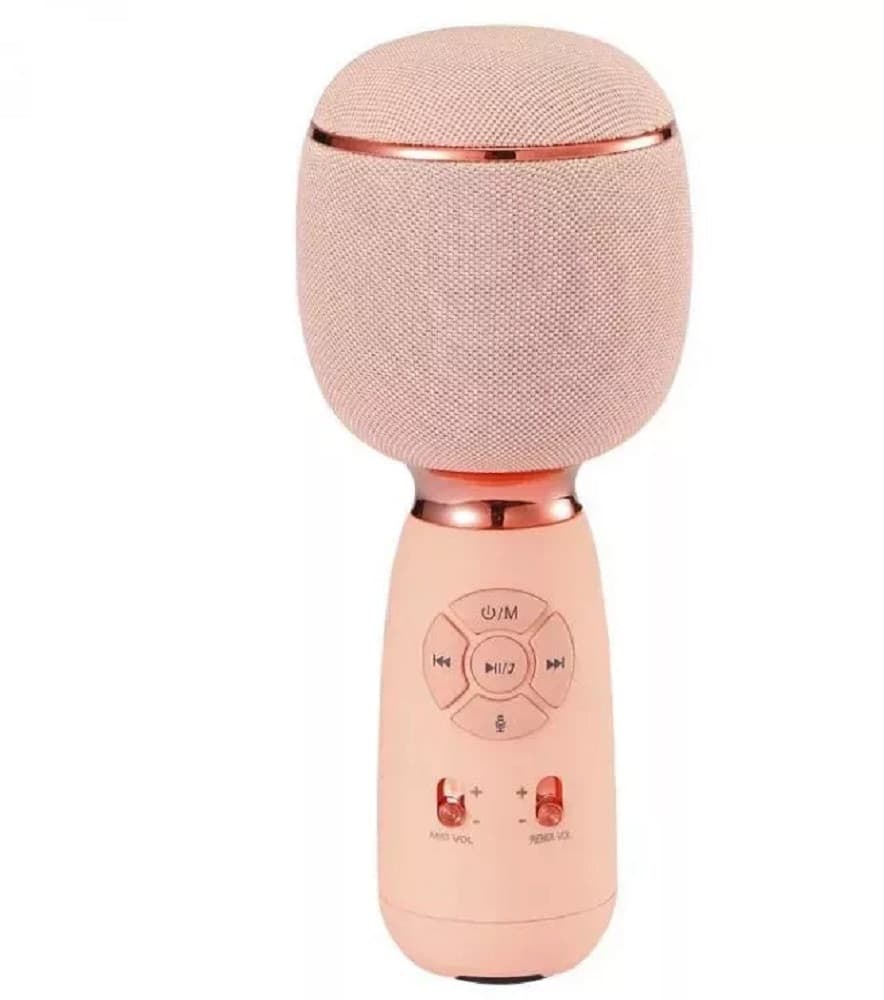 MICROFONO ALTOPARLANTE WIRELESS BT PORTATILE 4 IN 1 PER KARAOKE EFFETTI VOCALI Q-MC1885 in Console Karaoke Trade Shop italia - Napoli, commercioVirtuoso.it