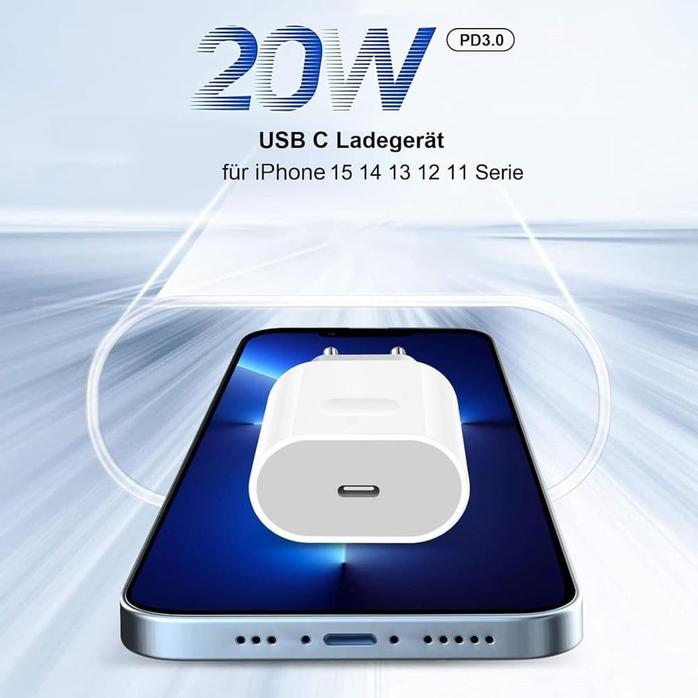 CARICABATTERIE ADATTATORE CON PORTA TYPE-C 20W POWER DELIVERY / QUICK CHARGE 3.0 Q-CD012 in Caricabatterie da muro Trade Shop italia - Napoli, commercioVirtuoso.it