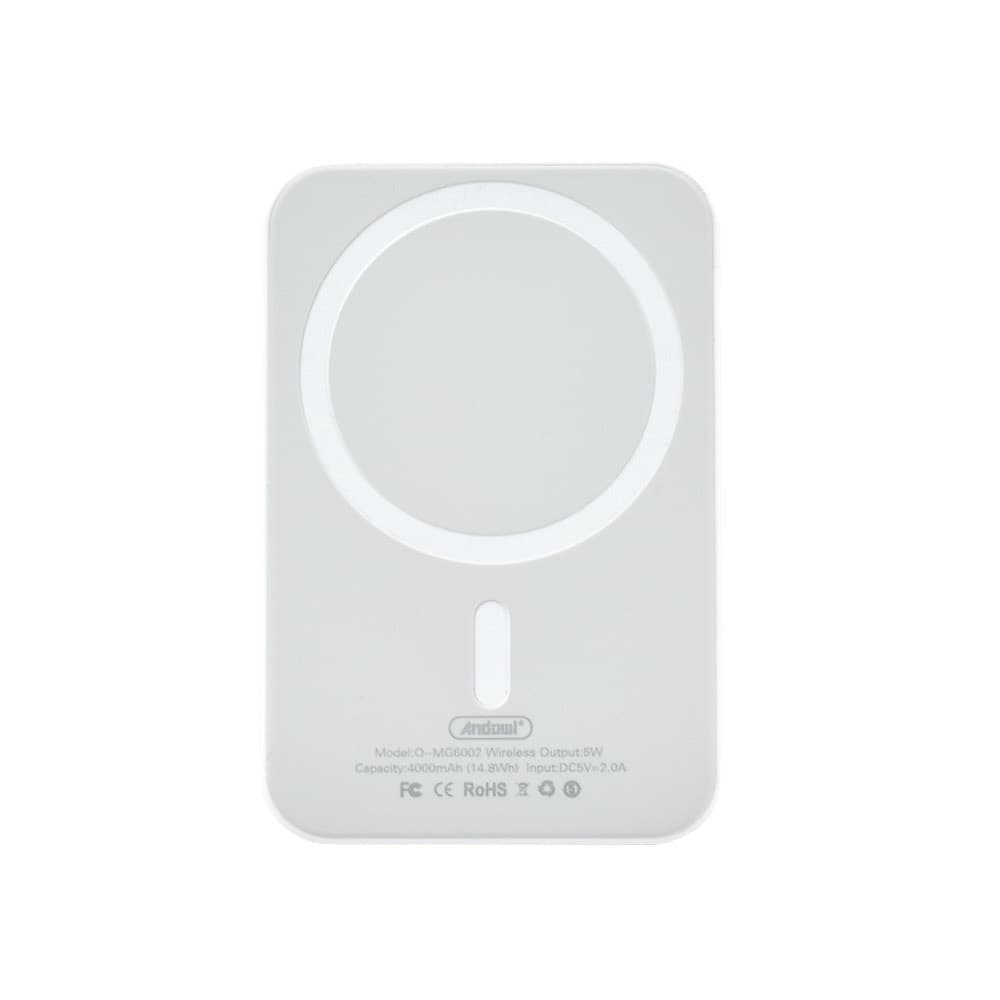 MINI POWER BANK RICARICA WIRELESS 6000MAH ASPIRAZIONE MAGNETICA CON PORTA TYPE-C Q-MG6001 in Caricabatterie portatile Trade Shop italia - Napoli, commercioVirtuoso.it