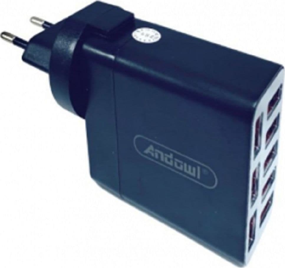 CARICABATTERIE ADATTATORE ALIMENTAZIONE DA RETE CON 8 PORTE USB QC QUALCOMM 3.0 X82 in Caricabatterie da muro Trade Shop italia - Napoli, commercioVirtuoso.it