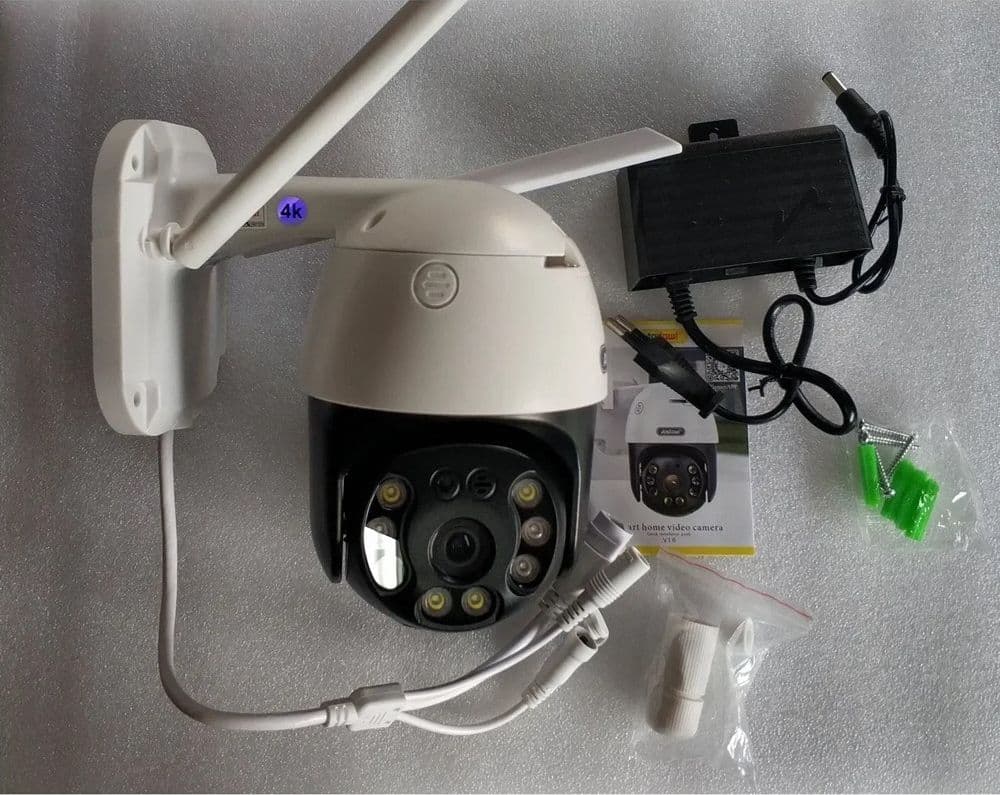 TELECAMERA IP WI-FI PANORAMICA DI SORVEGLIANZA 8K WIRELESS IMPERMEABILE Q-S4 MAX in Dom camera Trade Shop italia - Napoli, commercioVirtuoso.it