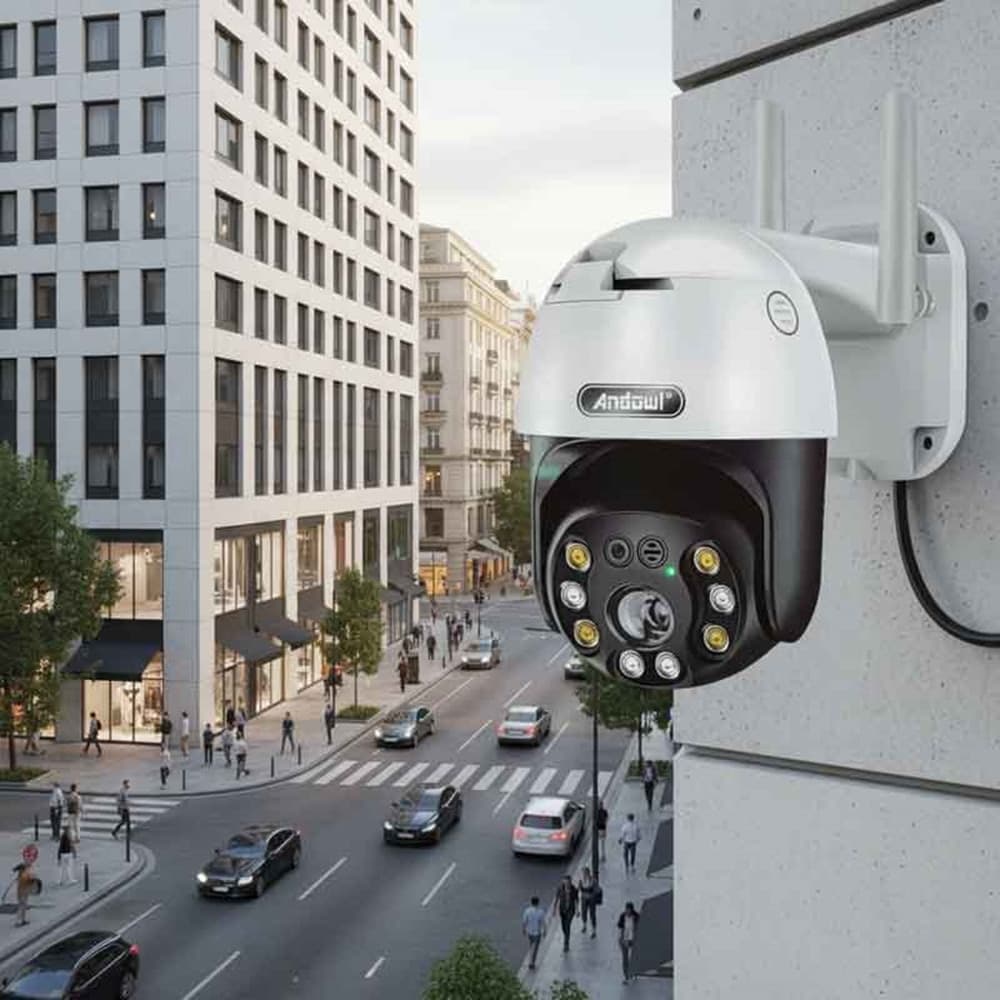 TELECAMERA IP WI-FI PANORAMICA DI SORVEGLIANZA 8K WIRELESS IMPERMEABILE Q-S4 MAX in Dom camera Trade Shop italia - Napoli, commercioVirtuoso.it