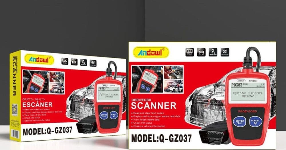 SCANNER DIAGNOSTICO OBDII/EOBD DIAGNOSTICA DIGITALE PER AUTO CON DISPLAY LCD CAVO Q-GZ037 in Strumenti diagnostici per motore OBD-II Trade Shop italia - Napoli, commercioVirtuoso.it