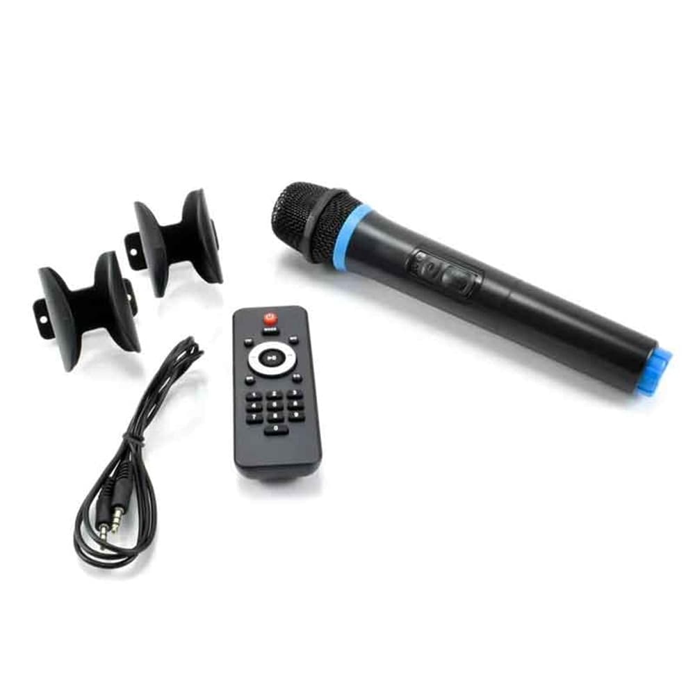 ALTOPARLANTE BLUETOOTH KARAOKE CON MICROFONO TELECOMANDO EFFETTI DI LUCE LED RGB Q-YX8000 in Console Karaoke Trade Shop italia - Napoli, commercioVirtuoso.it