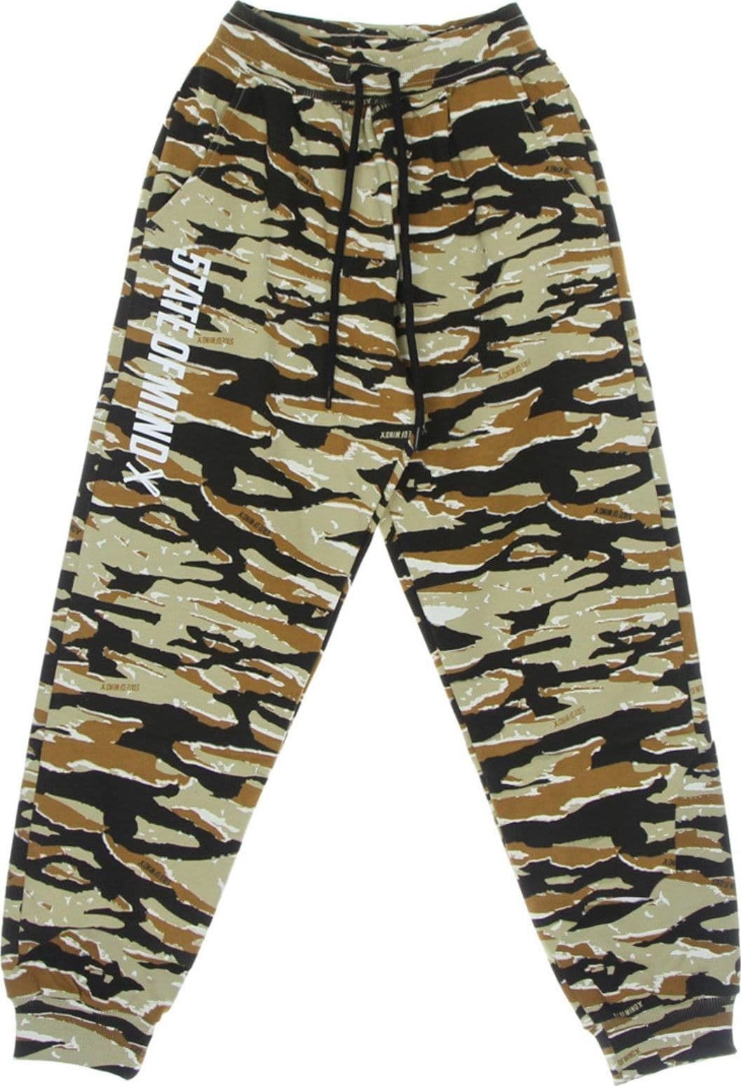 5TATE OF MIND Pantalone Tuta Felpato Uomo Box Logo Pants Camouflage da uomo in Pantaloni sportivi Drestige - Casamassima, commercioVirtuoso.it