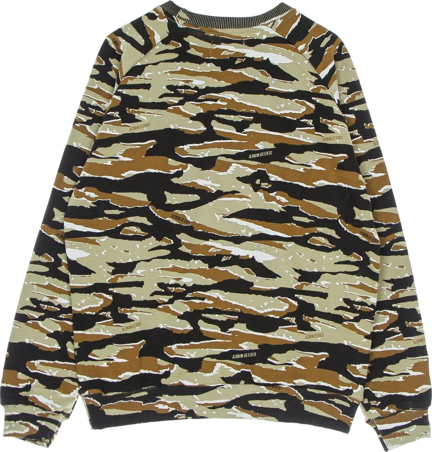 5TATE OF MIND Felpa Girocollo Uomo Box Logo Crewneck Camouflage da uomo in Felpe senza cappuccio Drestige - Casamassima, commercioVirtuoso.it
