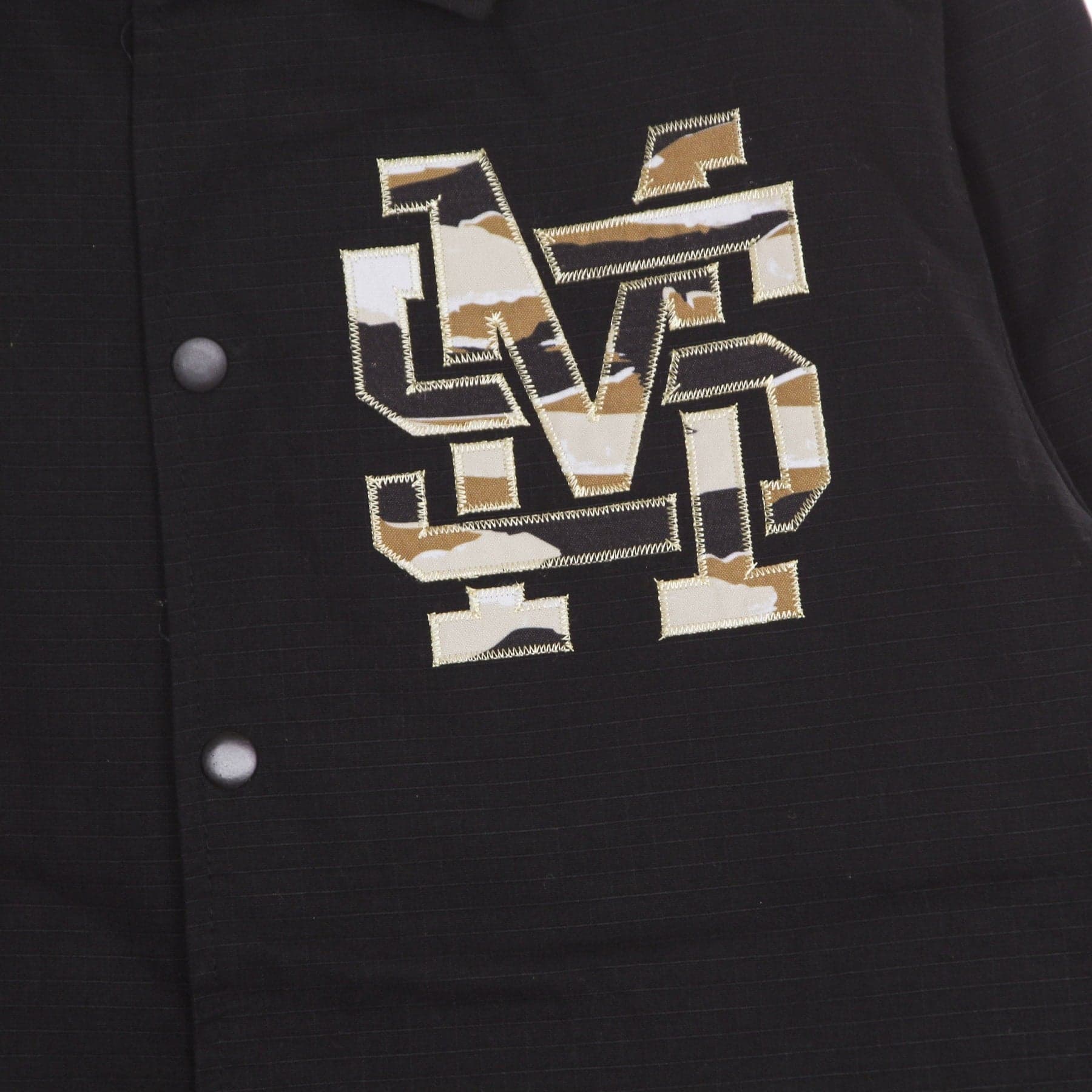 5TATE OF MIND Giacca Coach Jacket Uomo Monogram Jacket Black da uomo in Giacche Drestige - Casamassima, commercioVirtuoso.it