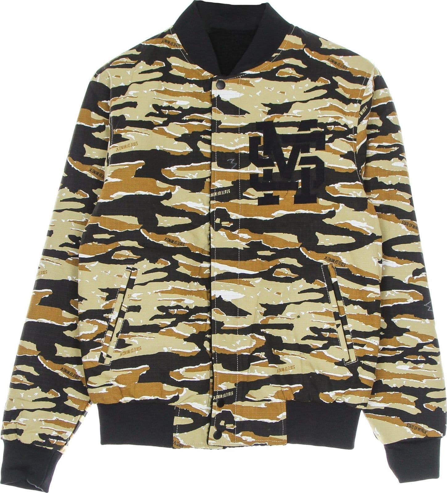 5TATE OF MIND Giubbotto Bomber Uomo Retrofuture Reversible Jacket Camouflage da uomo in Giacche Drestige - Casamassima, commercioVirtuoso.it