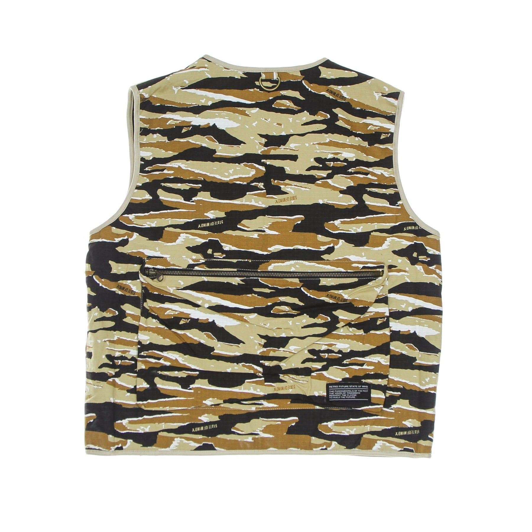 5TATE OF MIND Smanicato Uomo Retrofuture Vest Jacket Camouflage da uomo in Giubbotti Drestige - Casamassima, commercioVirtuoso.it