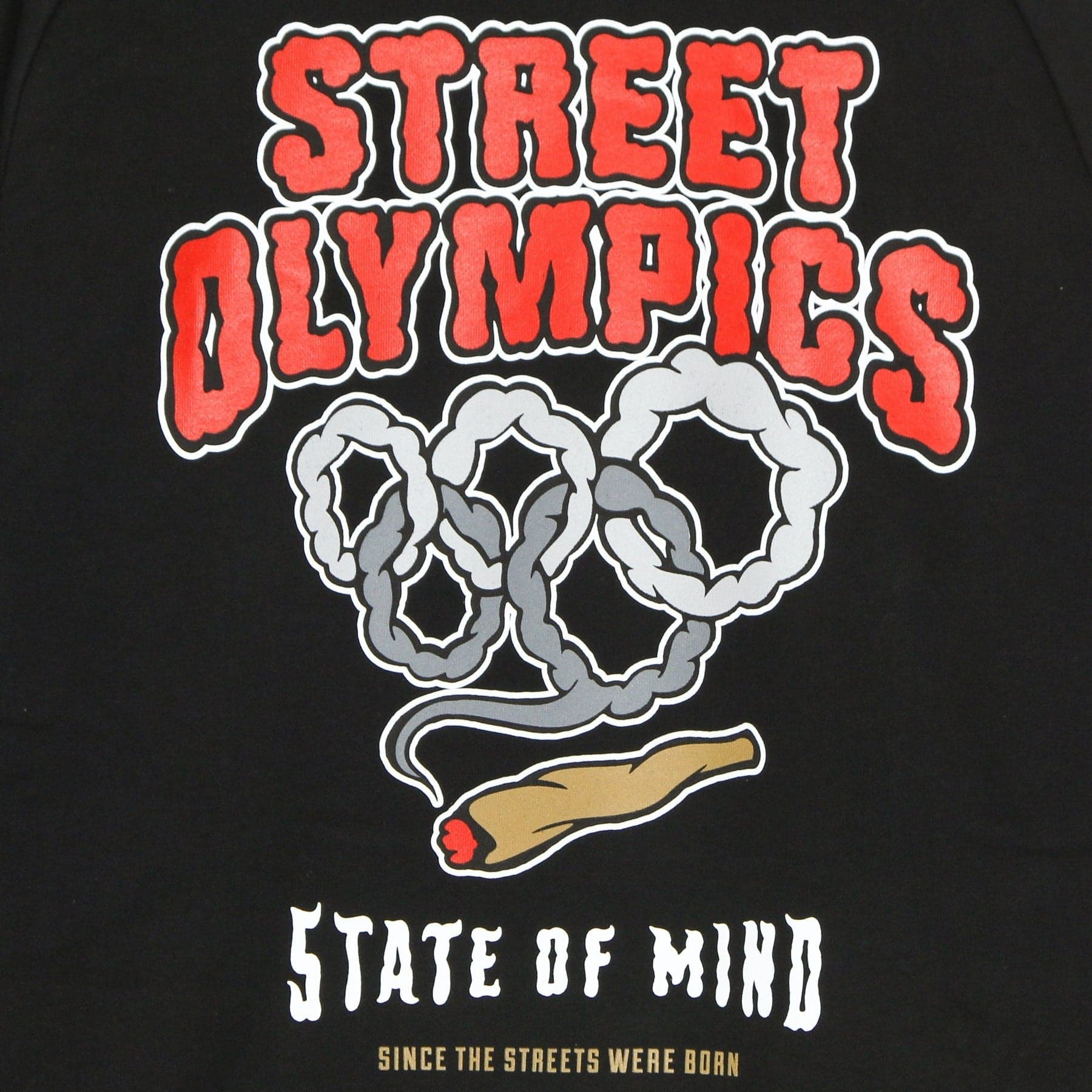 5TATE OF MIND Felpa Girocollo Uomo Street Olympics Crewneck Black da uomo in Felpe senza cappuccio Drestige - Casamassima, commercioVirtuoso.it