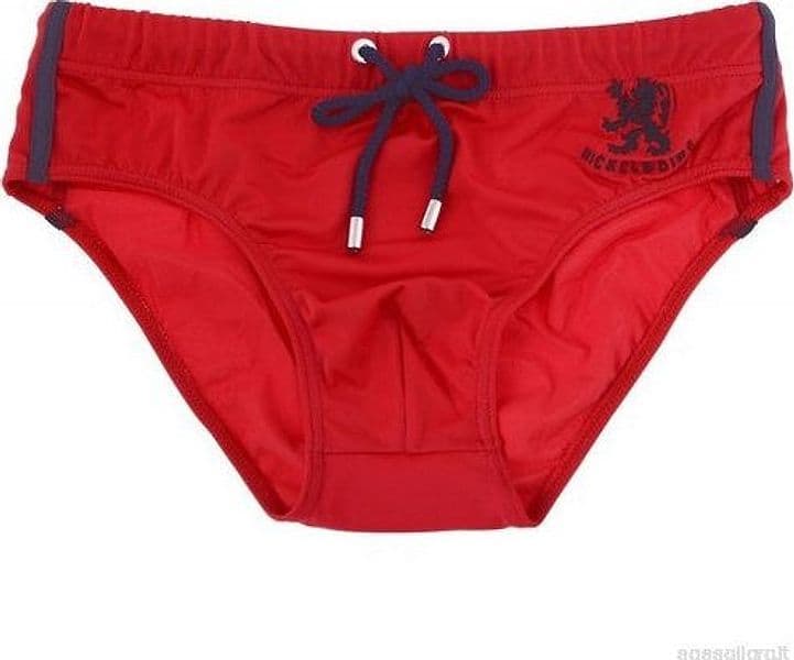 Costume Slip Uomo Nickel & DIME Rosso blu