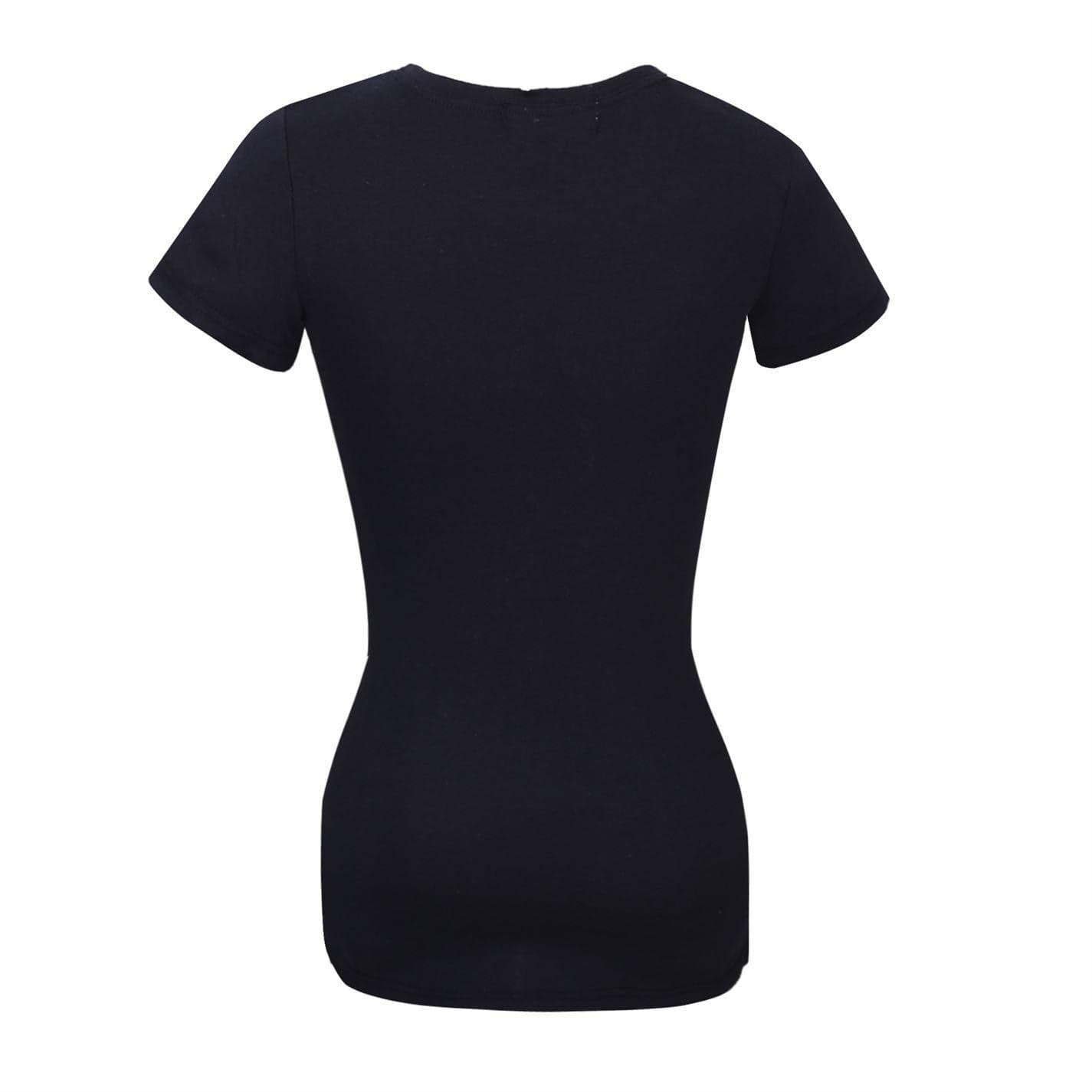 Lee Cooper Casual T Shirt Donna Nero in T-shirt Scontolo.net - Potenza, commercioVirtuoso.it