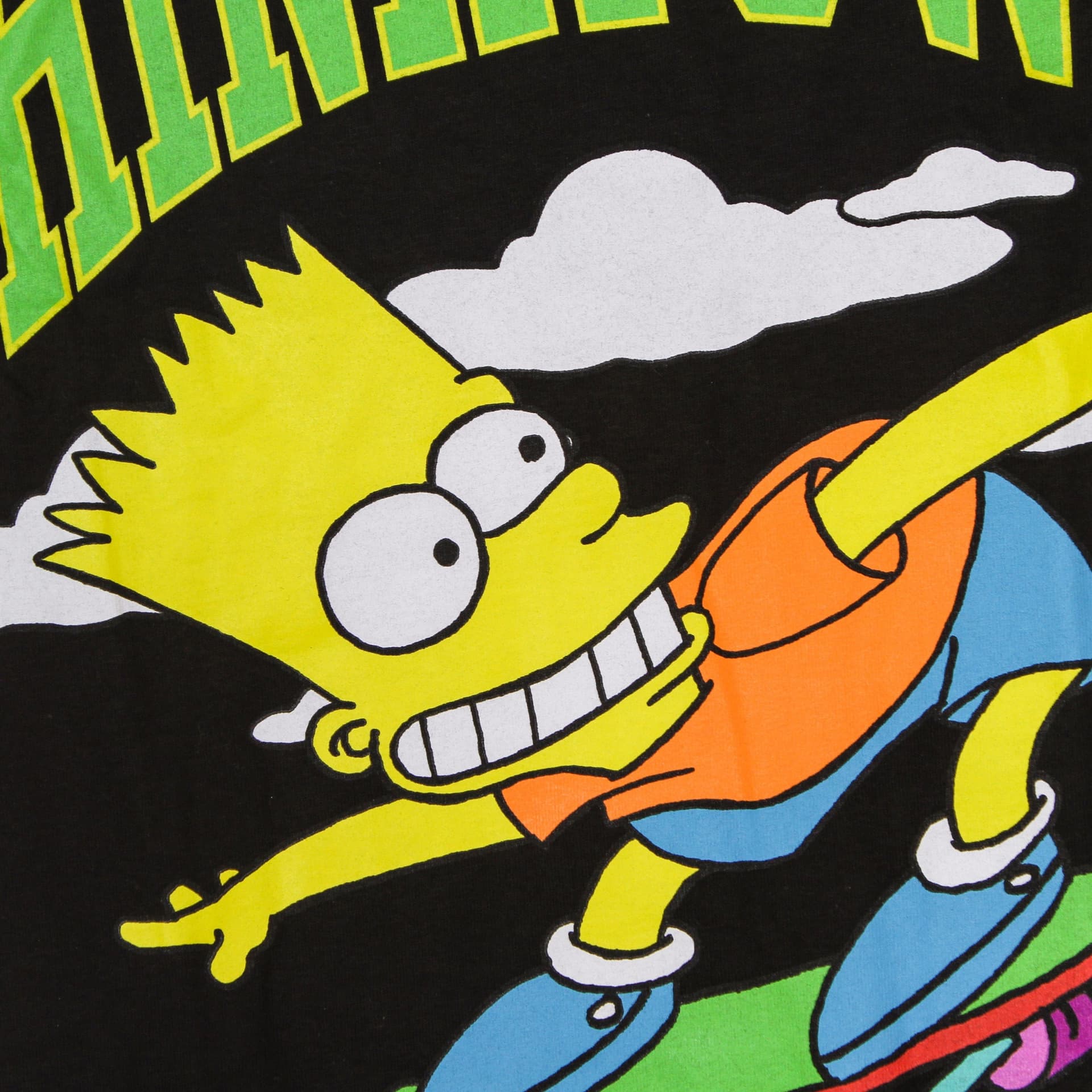 MARKET Maglietta Uomo Cowabunga Arc Tee X the Simpsons Black da uomo in T-shirt Drestige - Casamassima, commercioVirtuoso.it