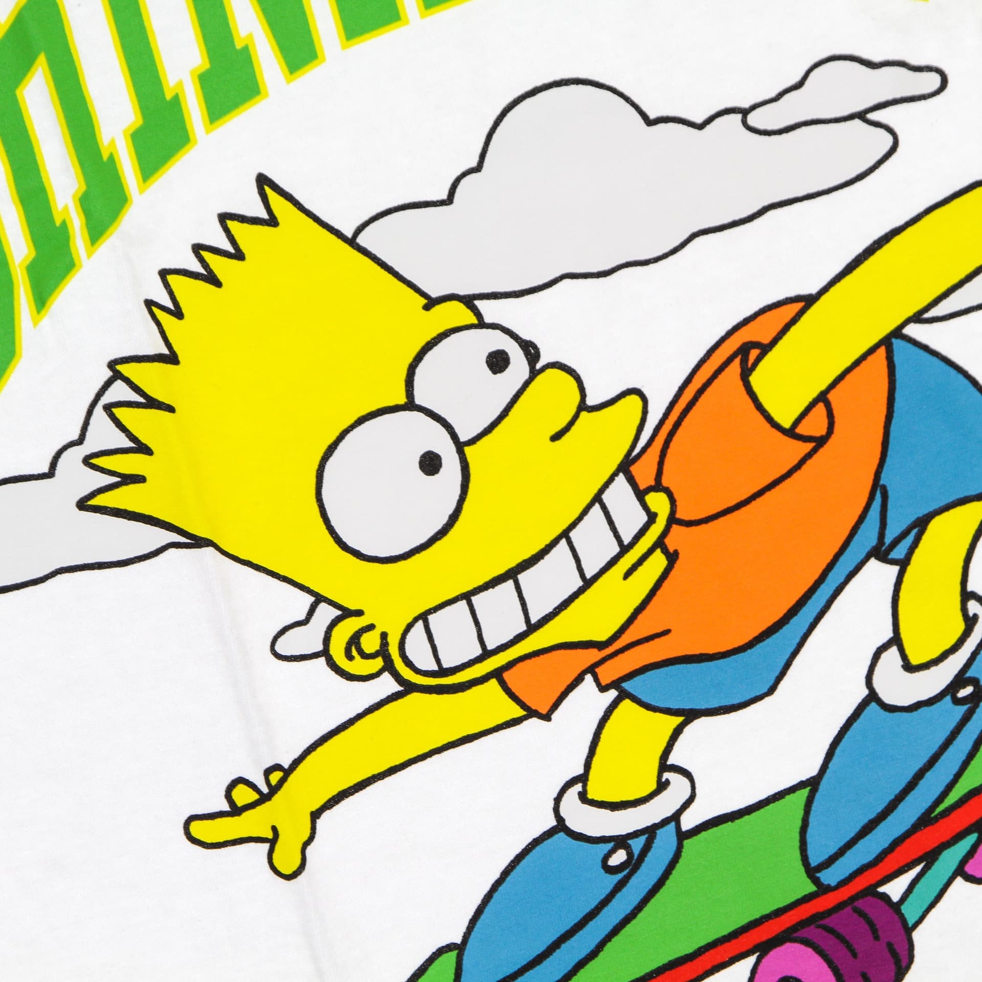 MARKET Maglietta Uomo Cowabunga Arc Tee X the Simpsons White da uomo in T-shirt Drestige - Casamassima, commercioVirtuoso.it