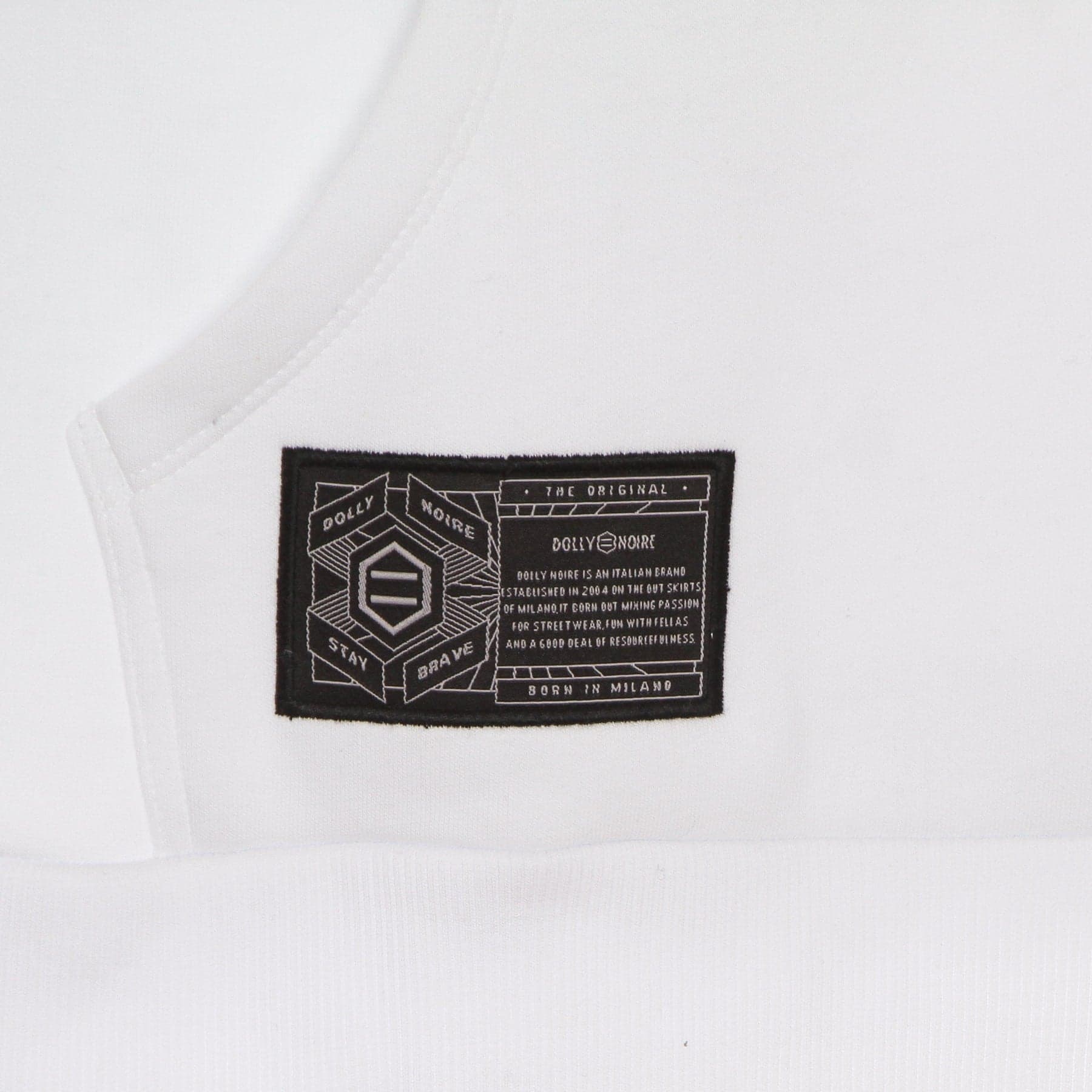 DOLLY NOIRE Felpa Cappuccio Uomo Betulla Cruiser Hoodie White da uomo in Felpe con cappuccio Drestige - Casamassima, commercioVirtuoso.it