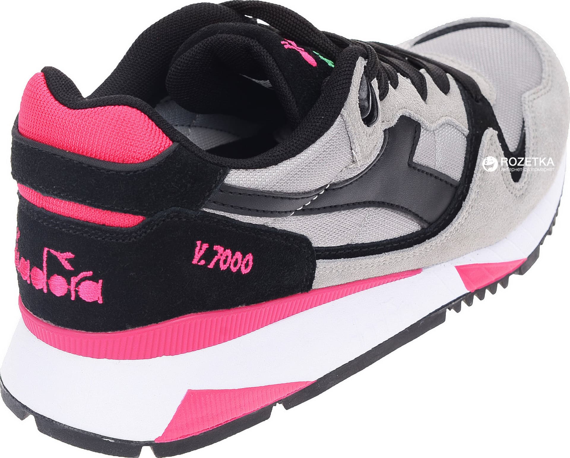 Diadora Sneakers V7000 Nyl Ii Grigio Cenere E Nero Donna in Sneaker casual Scontolo.net - Potenza, commercioVirtuoso.it