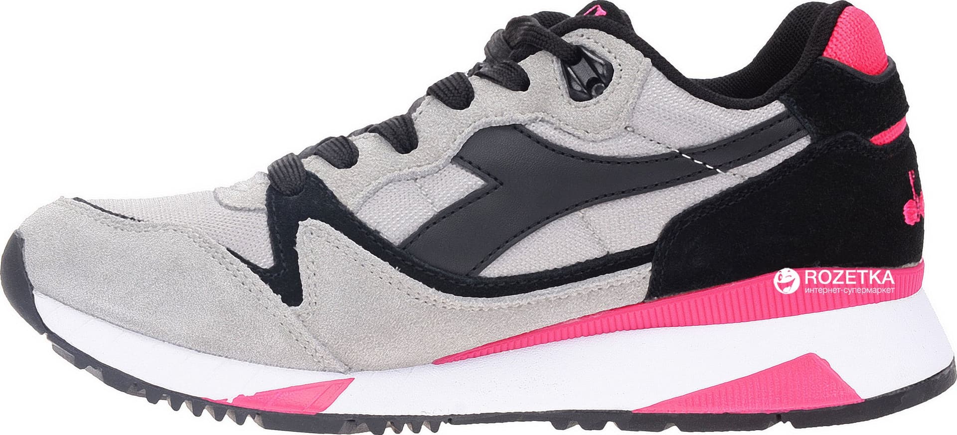 Diadora Sneakers V7000 Nyl Ii Grigio Cenere E Nero Donna in Sneaker casual Scontolo.net - Potenza, commercioVirtuoso.it