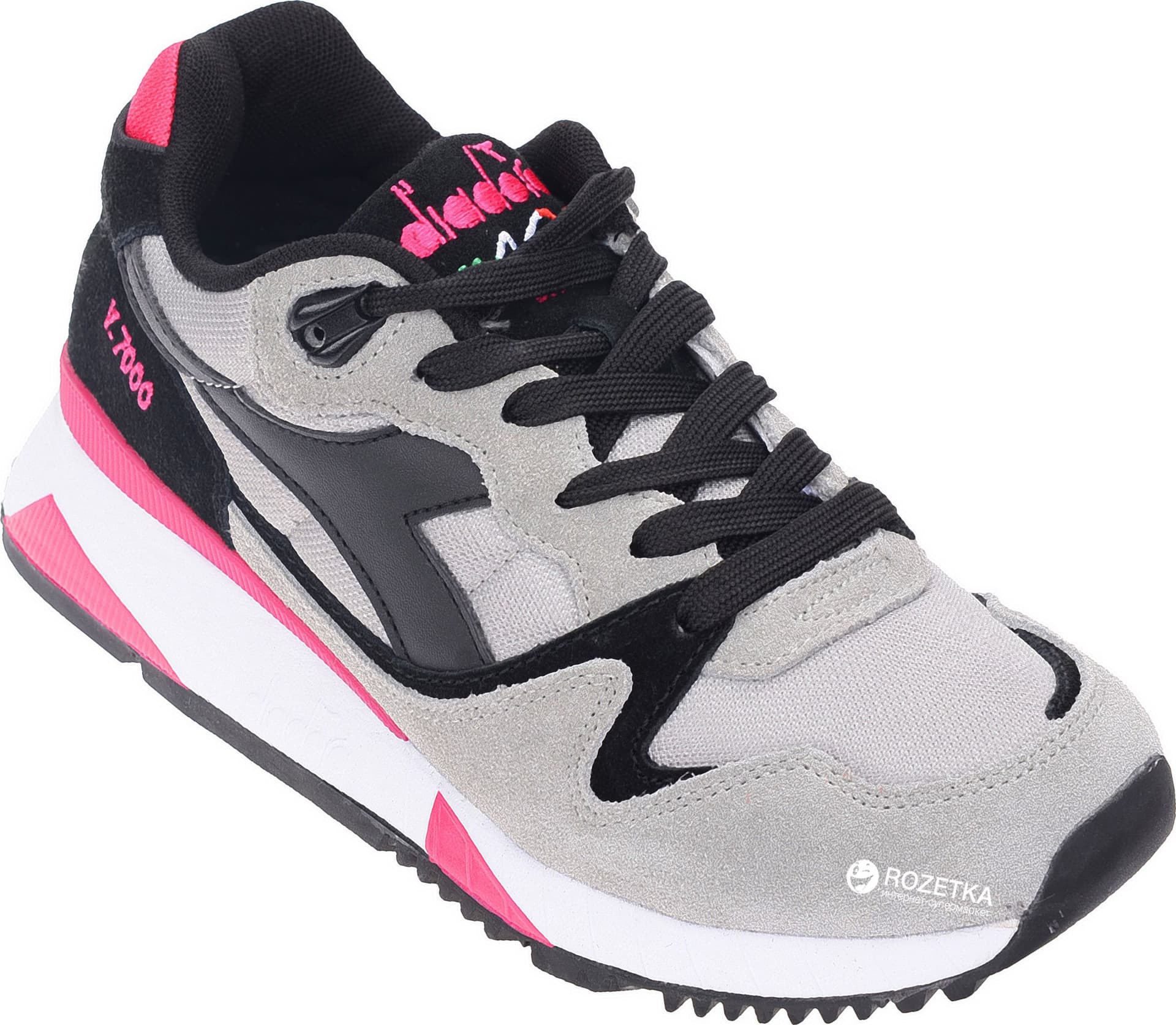 Diadora Sneakers V7000 Nyl Ii Grigio Cenere E Nero Donna in Sneaker casual Scontolo.net - Potenza, commercioVirtuoso.it