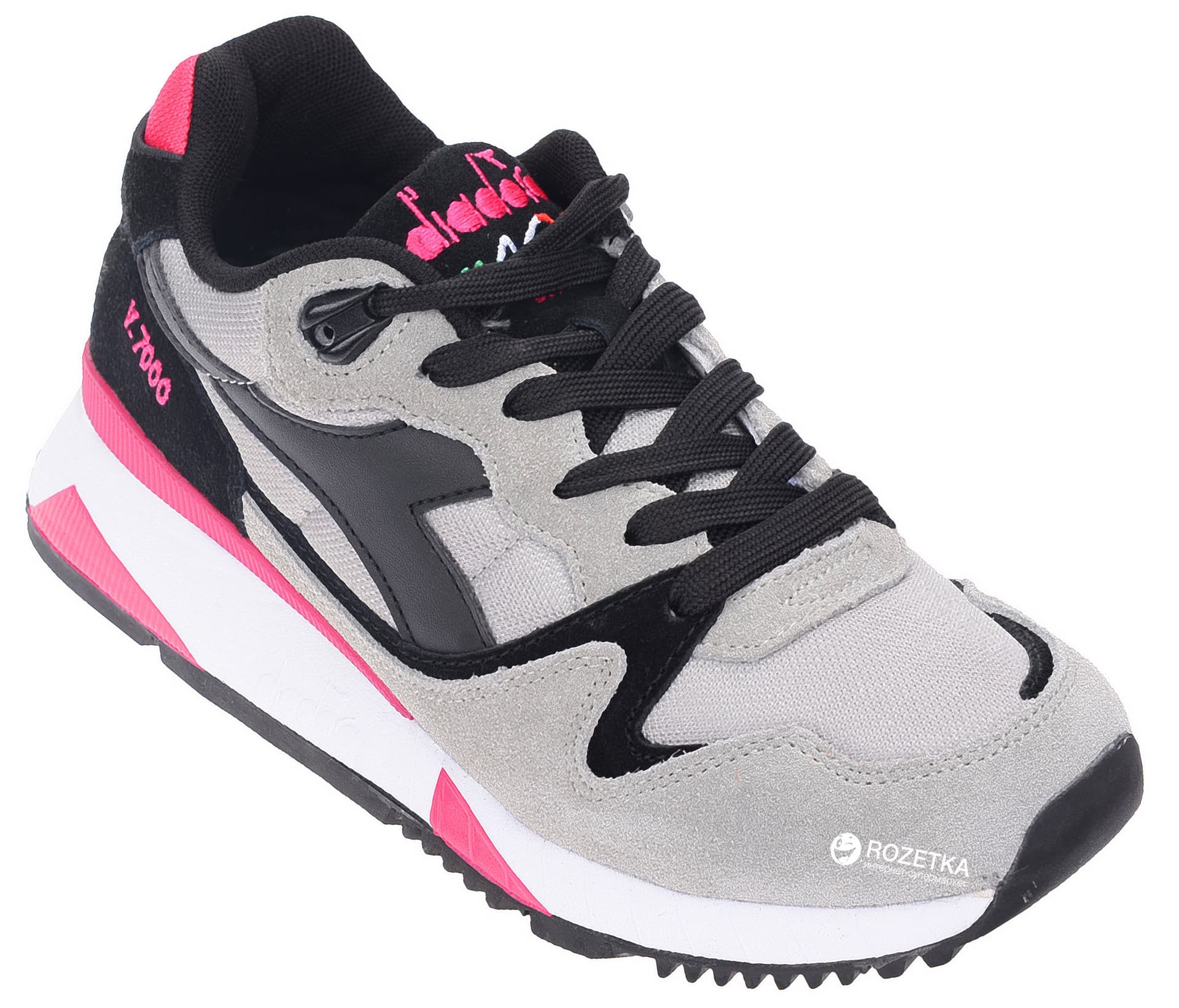 Diadora Sneakers V7000 Nyl Ii Grigio Cenere E Nero Donna in Sneaker casual Scontolo.net - Potenza, commercioVirtuoso.it
