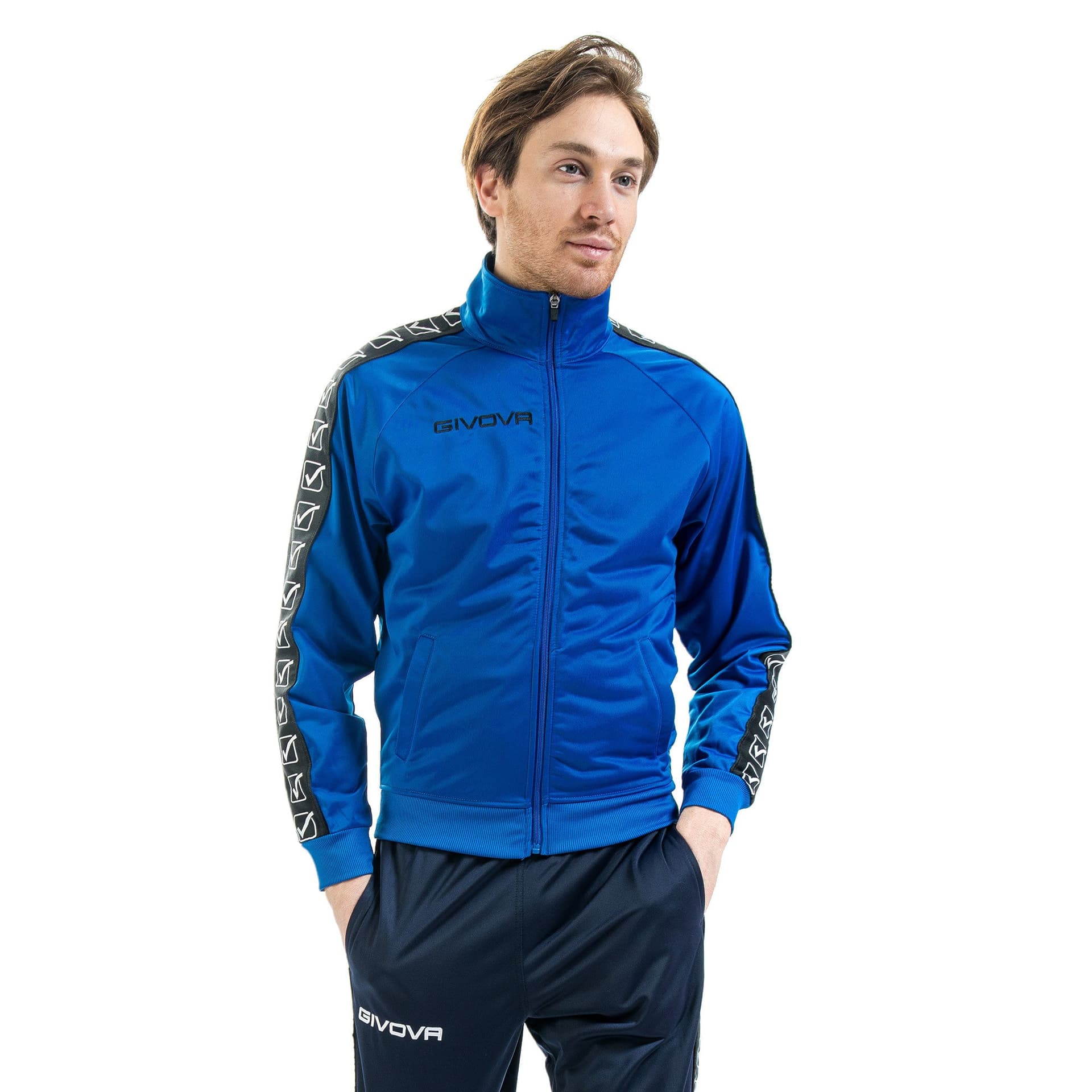 Giacca Tricot Band Givova BA13 Azzurro Grande Fratello in Giacche sportive e tecniche Scontolo.net - Potenza, commercioVirtuoso.it