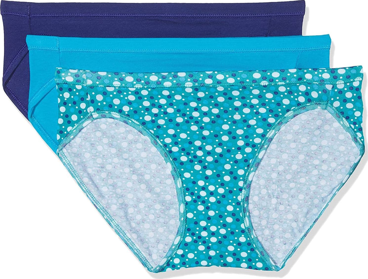 Tris di Slip Hanes Intimo Donna in 3 colori