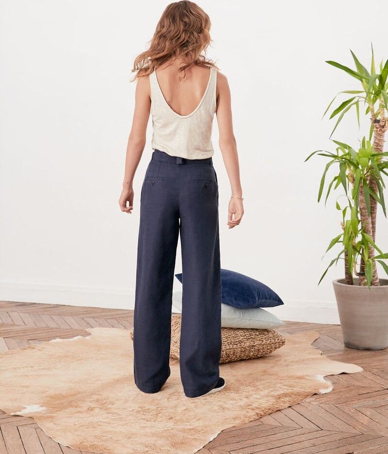 Comptoir des Cotonniers Pantaloni larghi Navy in Pantaloni Scontolo.net - Potenza, commercioVirtuoso.it