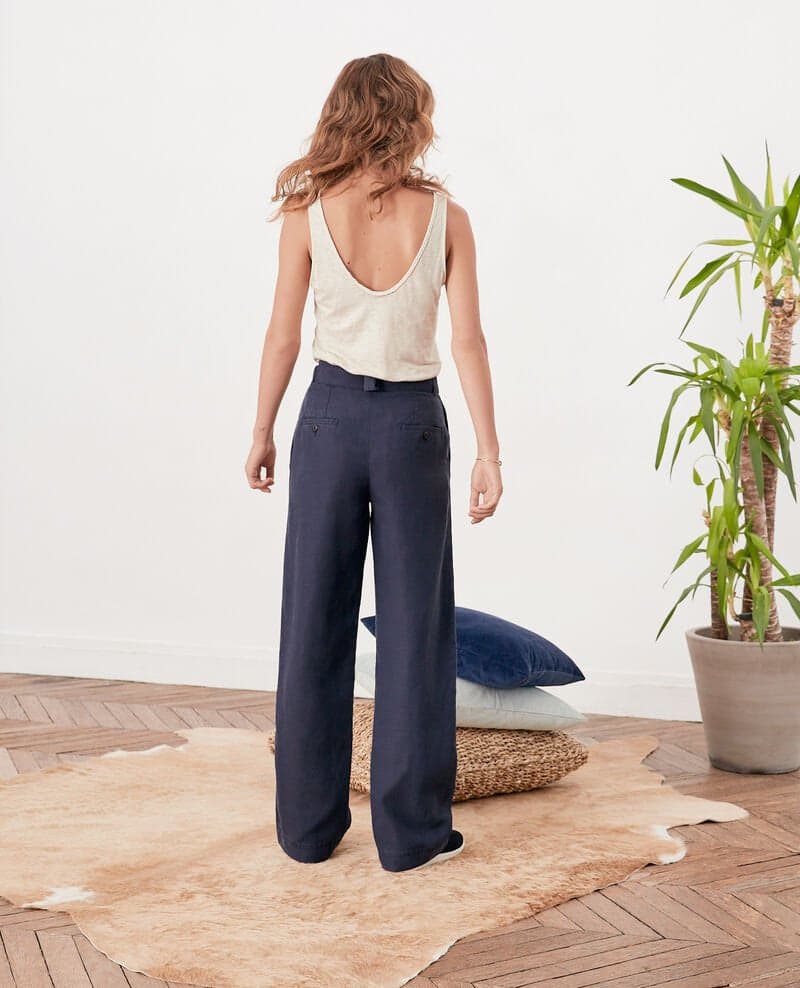 Comptoir des Cotonniers Pantaloni larghi Navy in Pantaloni Scontolo.net - Potenza, commercioVirtuoso.it