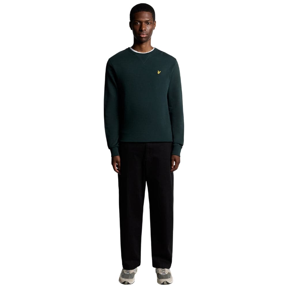 Lyle & Scott felpa dark green ML424VOG in Felpe con cappuccio Prodotti di Classe - Nocera Superiore, commercioVirtuoso.it