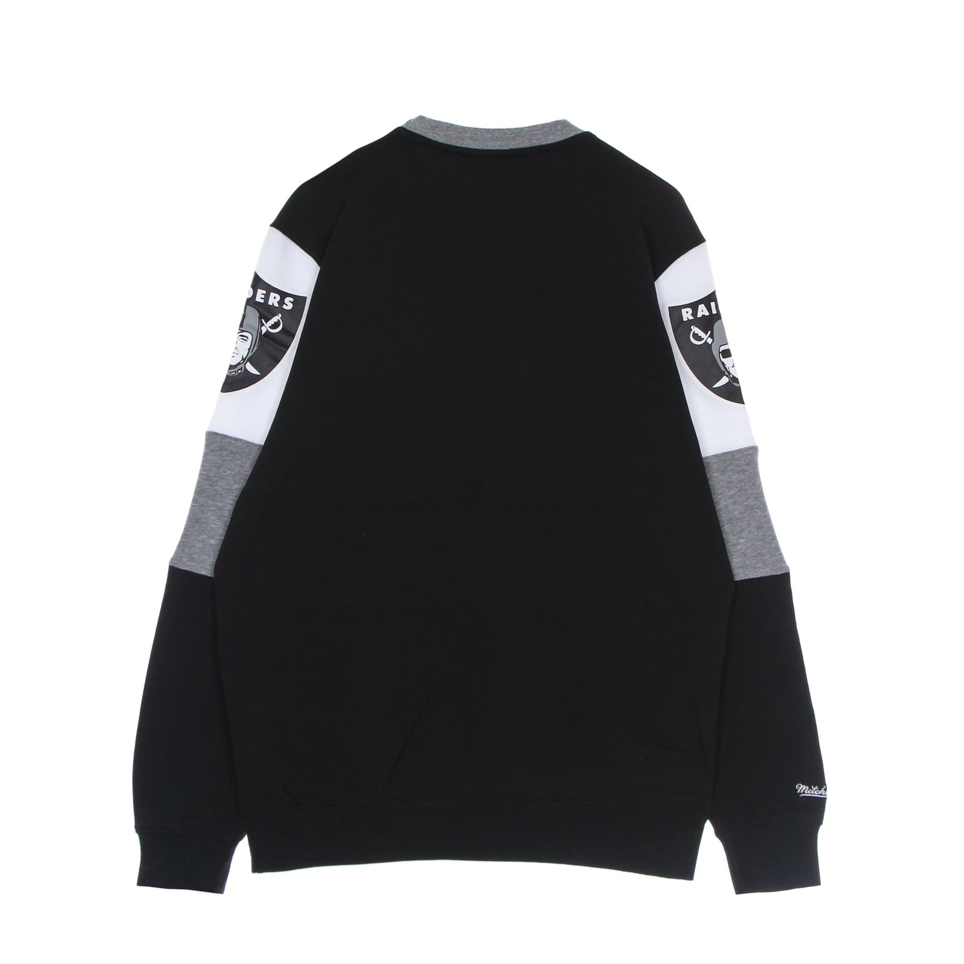 MITCHELL &amp; NESS Felpa Girocollo Uomo Nfl Overtime Fleece Crew Oakrai Original Team Colors da uomo in Felpe con cappuccio Drestige - Casamassima, commercioVirtuoso.it
