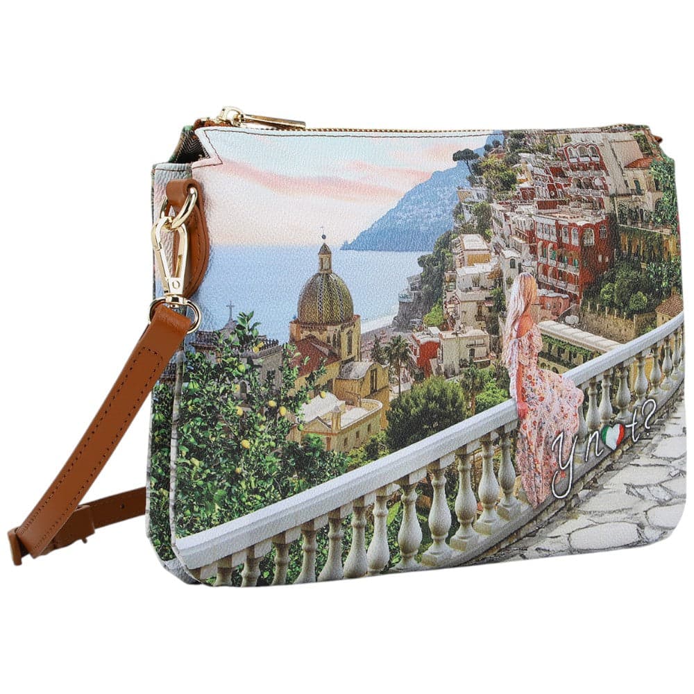 YNot shoulder bag 2 scomparti stampa Drimming Coast YES630S5 Borse YNot