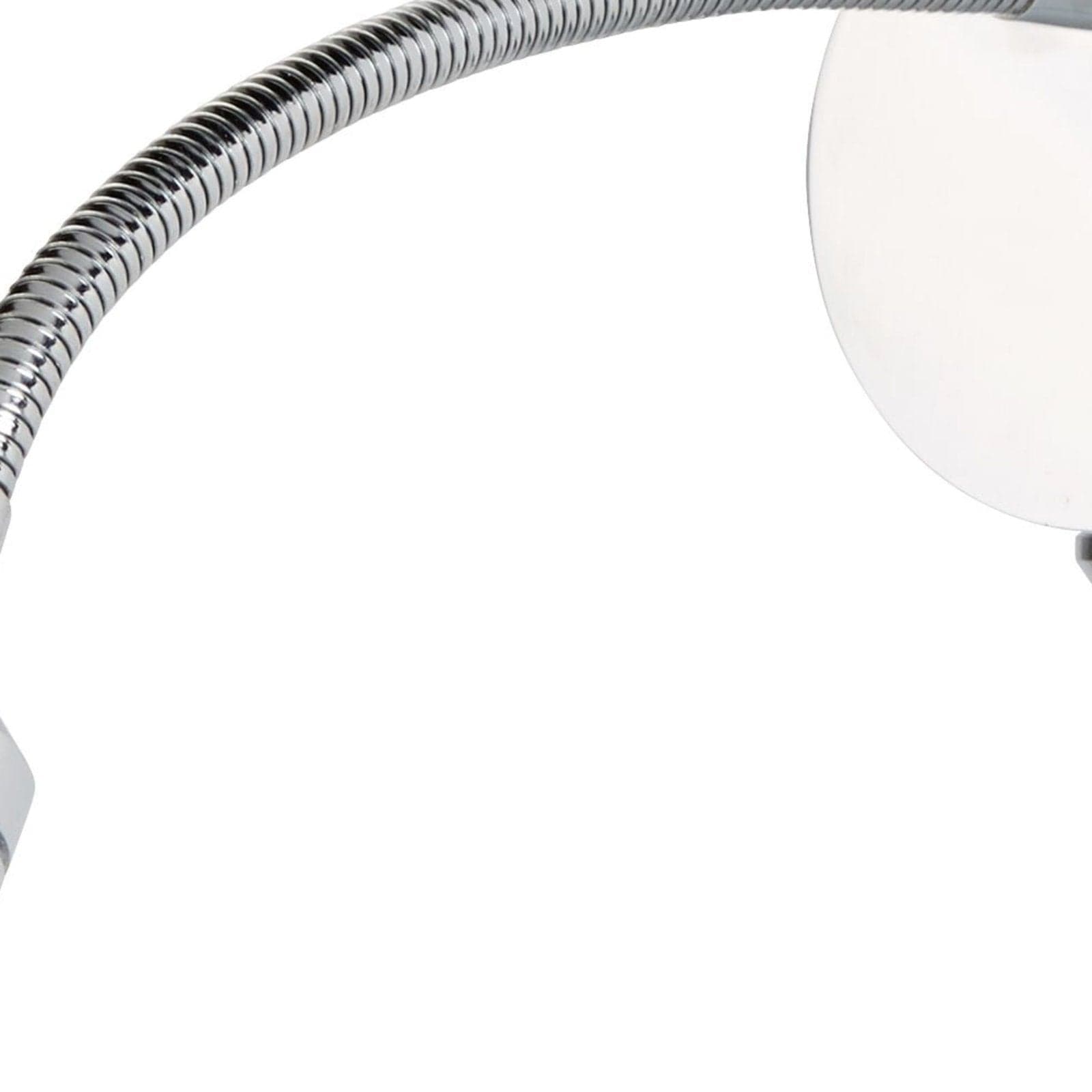 Applique Contemporanea Flexy Acciaio Cromo Led 0,75W 3000K in Lampade da parete LuceArt - Montecorvino Pugliano, commercioVirtuoso.it
