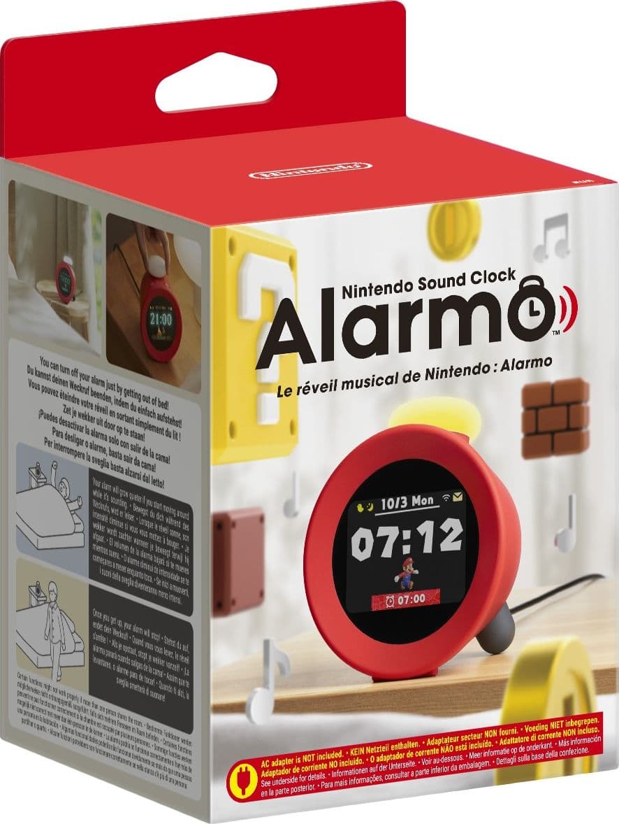 Nintendo Orologio Sonoro Alarmo in Sveglie Ecoprice.it - Avellino, commercioVirtuoso.it