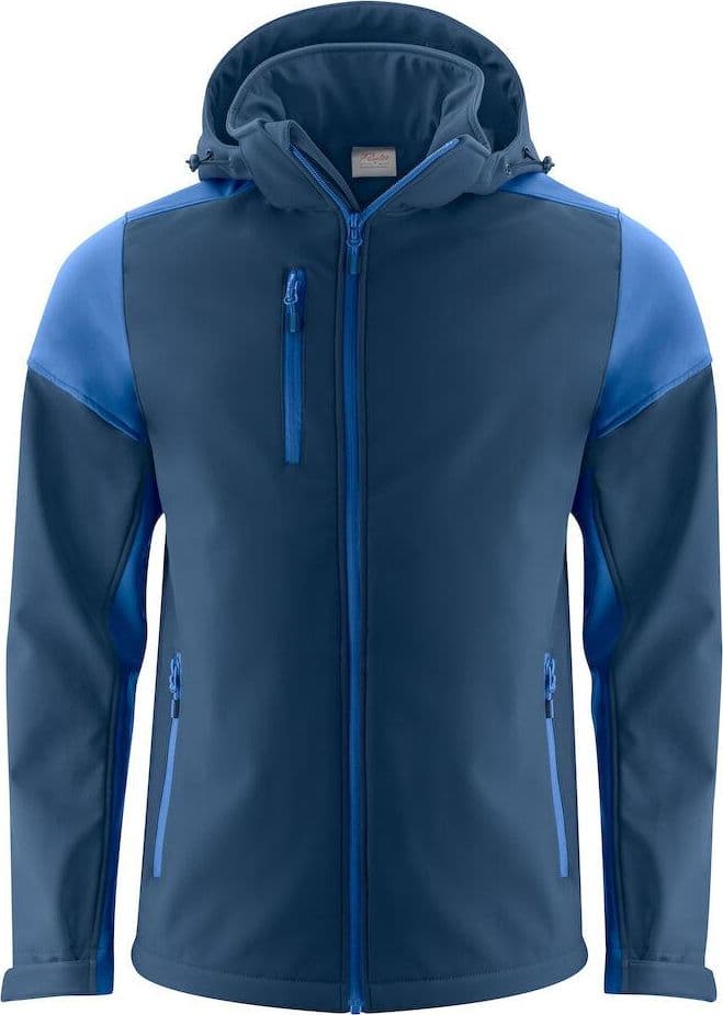Giacca Softshell Navy Royal Giacca Ecosostenibile Antivento Traspirante Impermeabile in Giacche impermeabili Dresswork - Como, commercioVirtuoso.it